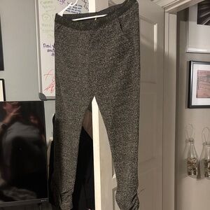 Free People Gray Ankle Pants